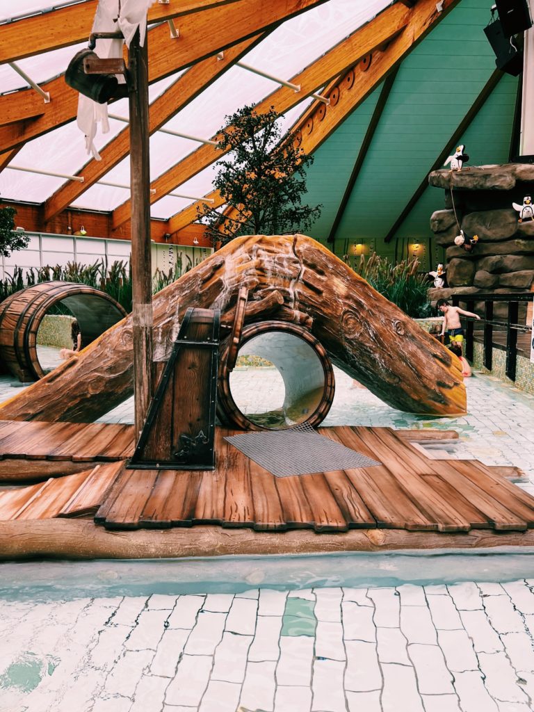 playground in pool at spreewelten