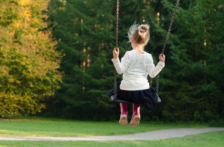 Kid at the playgroung